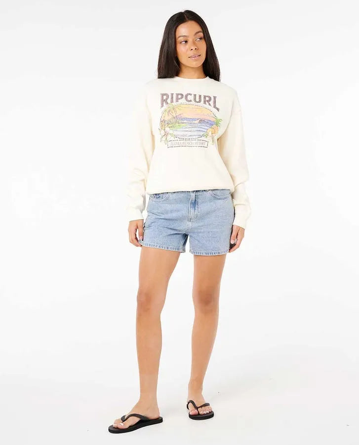 Rip Curl Womens Sweatshirt Sunset Relaxed Crew