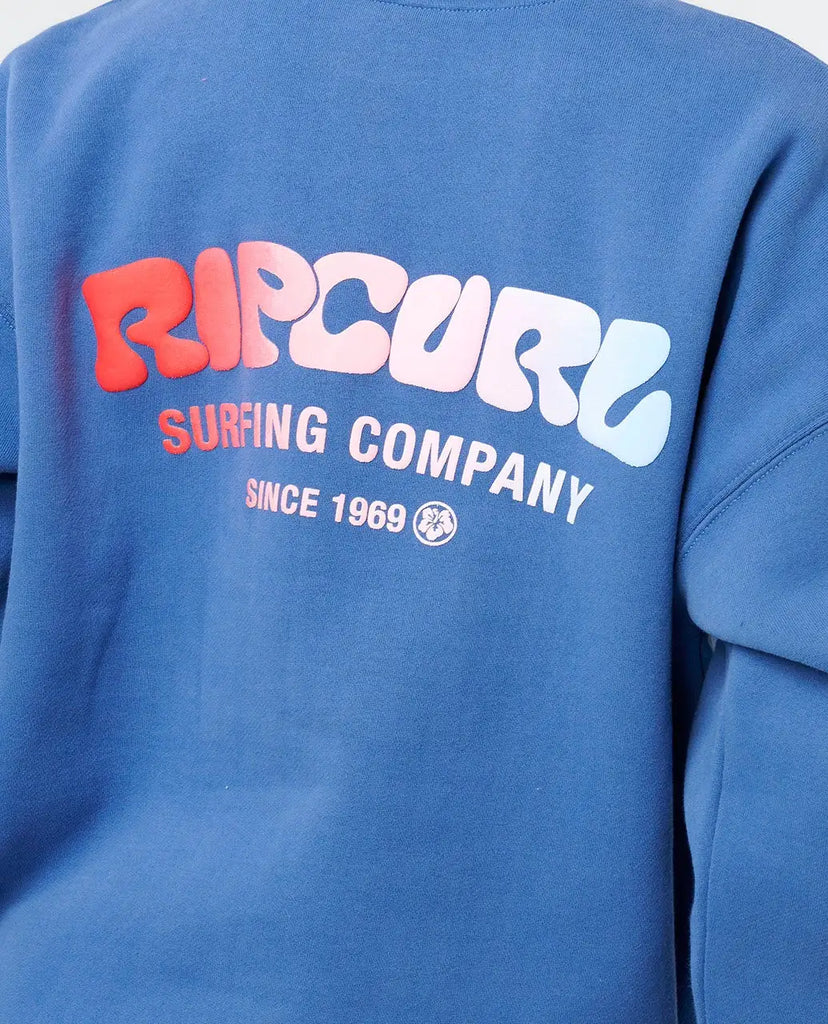 Rip Curl Womens Sweatshirt Surf Puff Heritage Crew