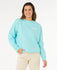 Rip Curl Womens Sweatshirt Surf Puff Heritage Crew