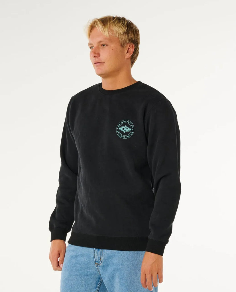 Rip Curl Mens Sweatshirt Stapler Crew