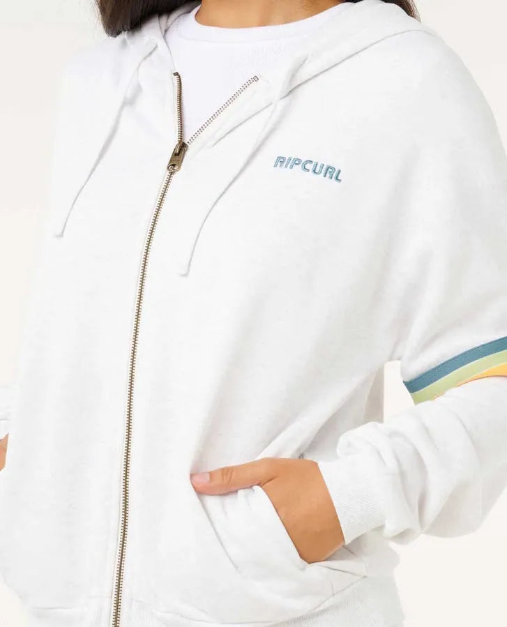 Rip Curl Womens Sweatshirt Surf Revival Zip Through Jacket