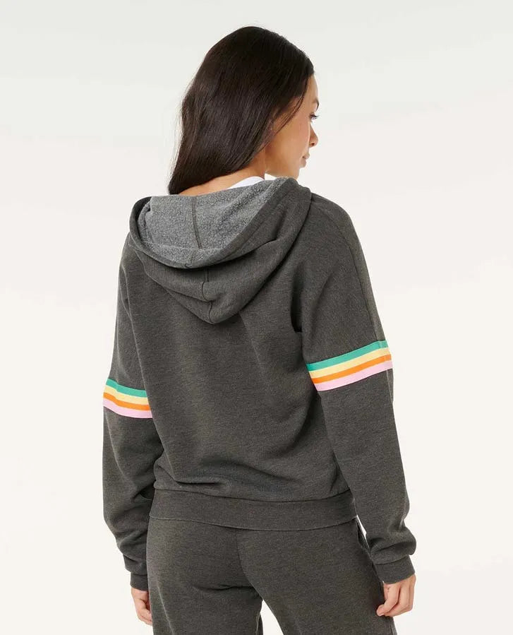 Rip Curl Womens Sweatshirt Surf Revival Zip Through Jacket