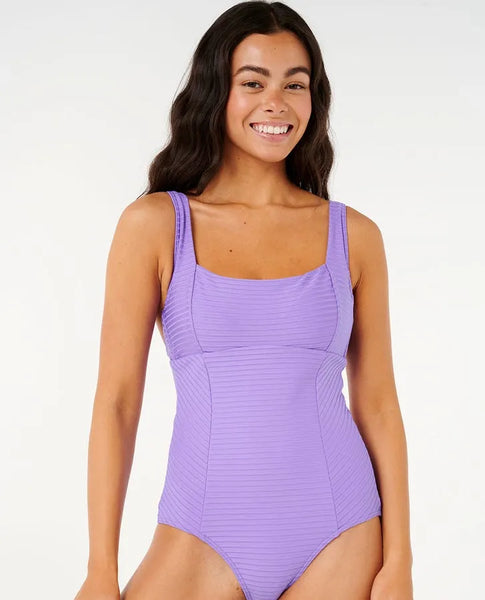 Rip Curl Womens Swimsuit Premium Surf D-DD Full Coverage One Piece