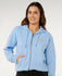 Rip Curl Womens Sweatshirt Poolside Zip Through Relaxed Hood