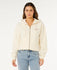 Rip Curl Womens Sweatshirt Poolside Zip Through Relaxed Hood