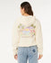 Rip Curl Womens Sweatshirt Poolside Zip Through Relaxed Hood