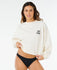 Rip Curl Womens Sweatshirt Sports Dept Drop Shoulder Crew