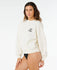 Rip Curl Womens Sweatshirt Sports Dept Drop Shoulder Crew