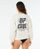 Rip Curl Womens Sweatshirt Sports Dept Drop Shoulder Crew