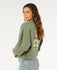Rip Curl Womens Sweatshirt Sports Dept Drop Shoulder Crew
