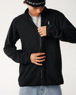 Rip Curl Mens Sweatshirt Search Series Polar Zip Thru Crew