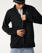Rip Curl Mens Sweatshirt Search Series Polar Zip Thru Crew
