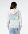 Rip Curl Womens Sweatshirt Catalina Island Relaxed Zip Through