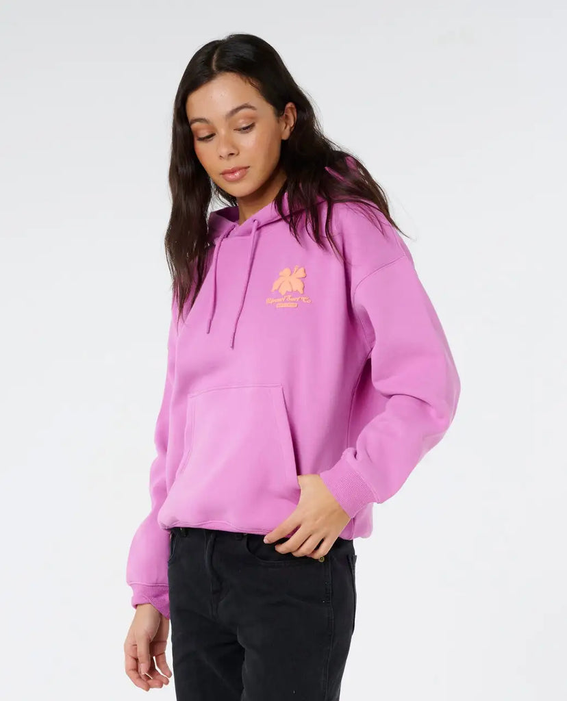 Rip Curl Womens Sweatshirt Topanga Canyon Heritage Hood