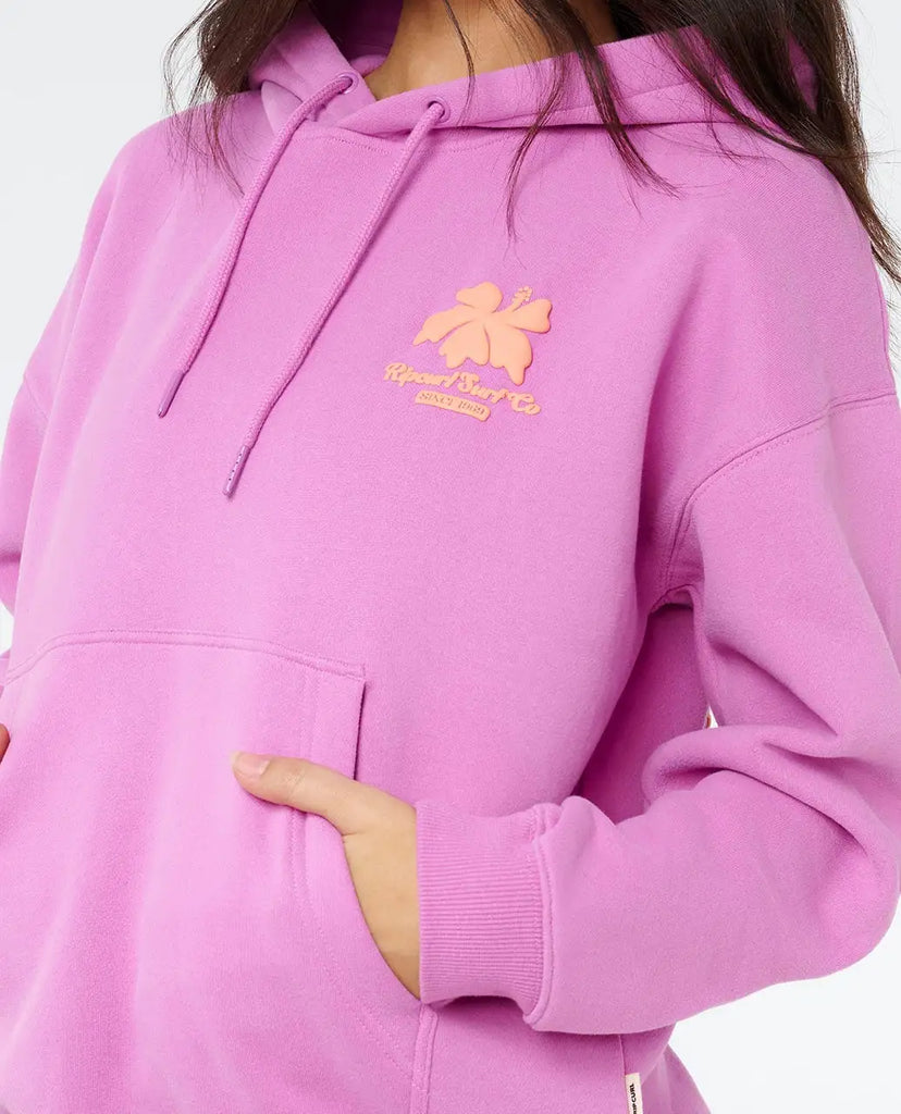 Rip Curl Womens Sweatshirt Topanga Canyon Heritage Hood