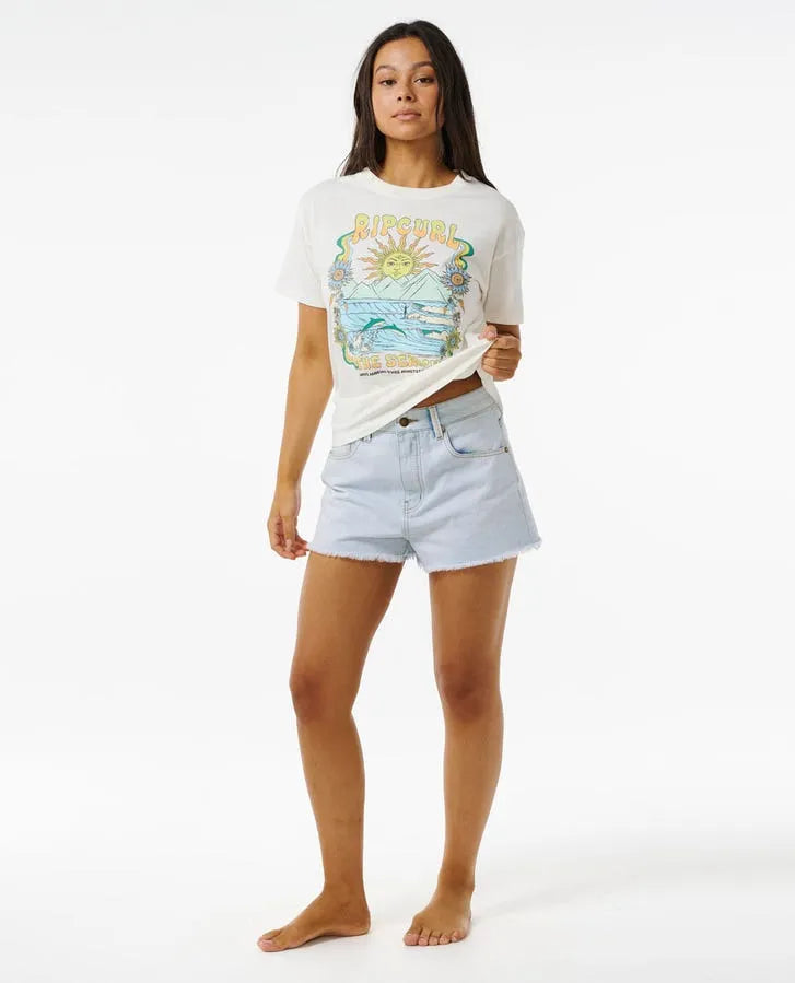 Rip Curl Womens Shirt Wave Dancer Relaxed