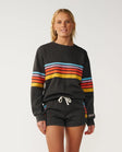 Rip Curl Womens Sweatshirt Surf Revival Relaxed Crew