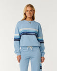 Rip Curl Womens Sweatshirt Surf Revival Relaxed Crew