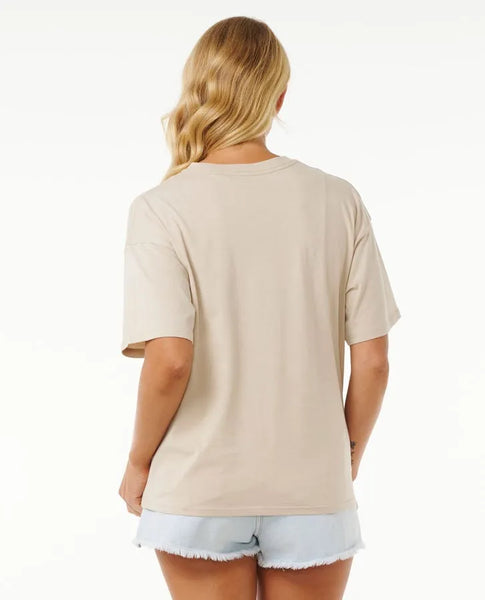 Rip Curl Womens Shirt Slow Down Heritage Tee