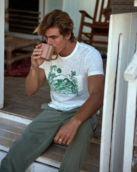 Outerknown Mens Shirt Ty Williams Early Morning Crew