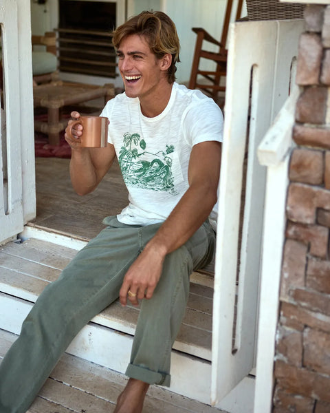 Outerknown Mens Shirt Ty Williams Early Morning Crew