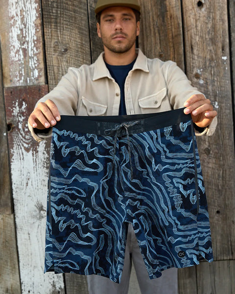 Outerknown Mens Boardshorts APEX Evolution Trunk by Kelly