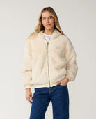 Rip Curl Womens Jacket Bossa Nova Fluffy Polar Fleece