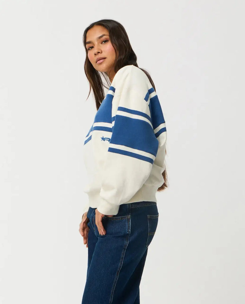 Rip Curl Womens Sweatshirt Archive Script Panel Crew