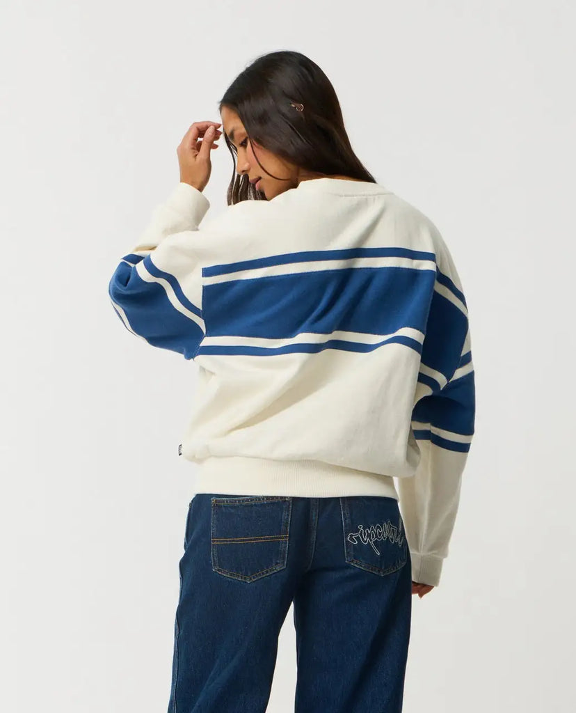 Rip Curl Womens Sweatshirt Archive Script Panel Crew