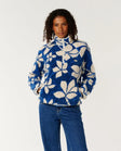 Rip Curl Womens Sweatshirt Paraiso 1/4 Zip Polar Fleece