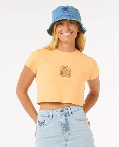 Rip Curl Womens Shirt San Carlos Baby Tee
