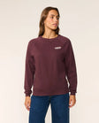 Rip Curl Womens Sweatshirt Since 1969 Raglan Crew