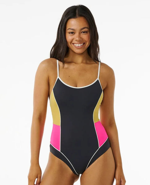 Rip Curl Womens Swimsuit Hibiscus Heat One Piece