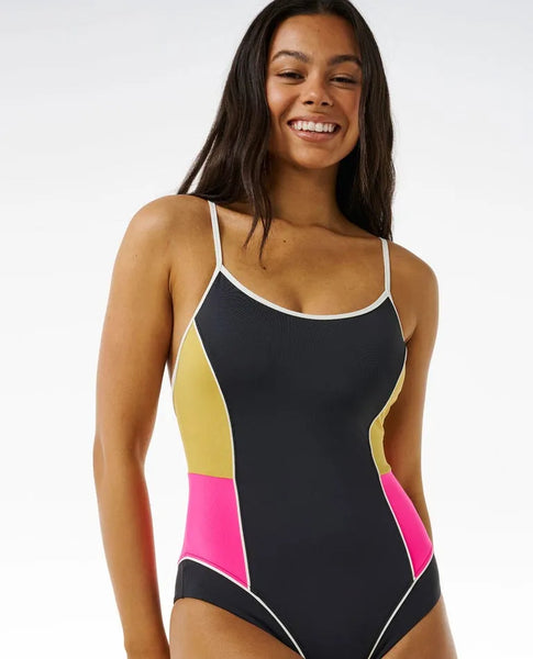 Rip Curl Womens Swimsuit Hibiscus Heat One Piece