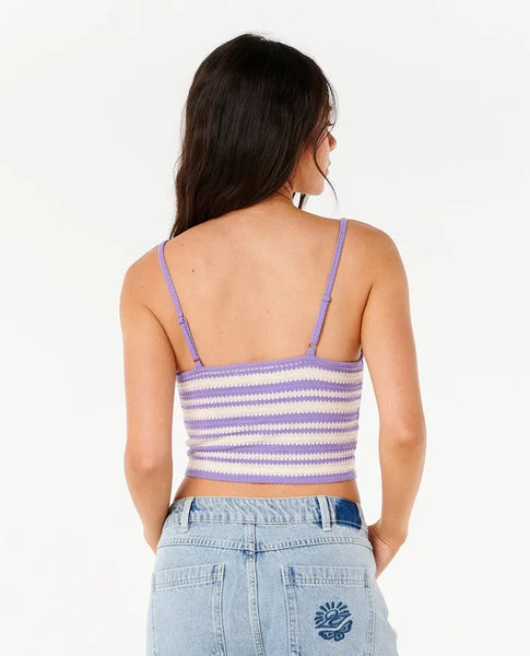 Rip Curl Womens Tank Top Bobbi Stripe Cami