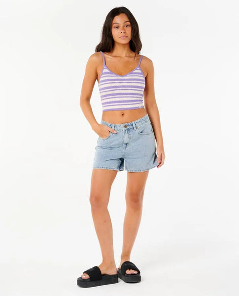 Rip Curl Womens Tank Top Bobbi Stripe Cami