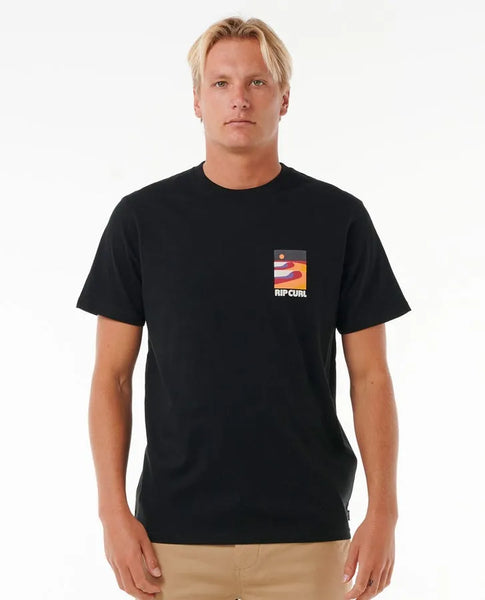 Rip Curl Mens Shirt Surf Revival Lined Up