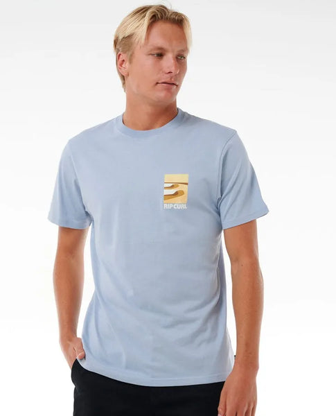 Rip Curl Mens Shirt Surf Revival Lined Up