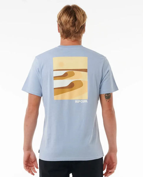 Rip Curl Mens Shirt Surf Revival Lined Up