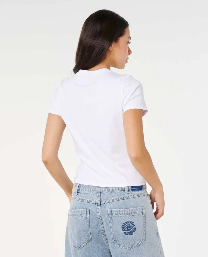 Rip Curl Womens Shirt Vacation Fitted Tee