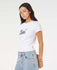 Rip Curl Womens Shirt Vacation Fitted Tee