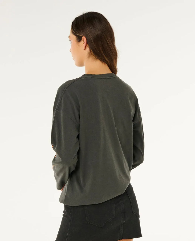 Rip Curl Womens Shirt Pacific Coast Heritage Long Sleeve Tee