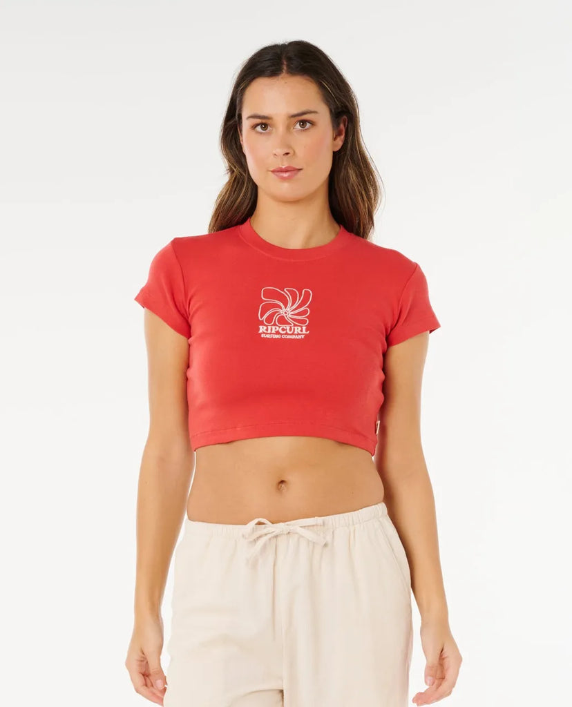 Rip Curl Womens Shirt Pacific Coast Baby Tee