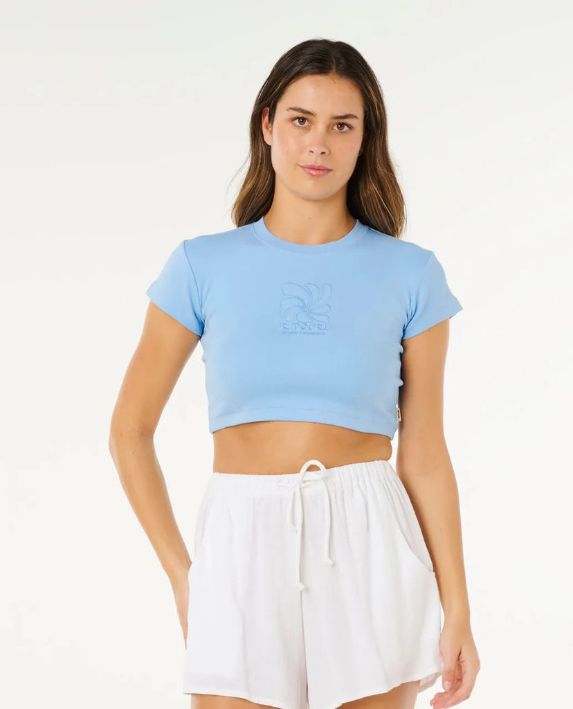 Rip Curl Womens Shirt Pacific Coast Baby Tee