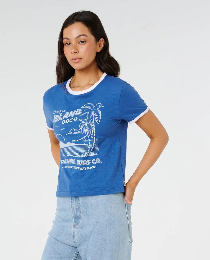Rip Curl Womens Shirt Island Time Slub