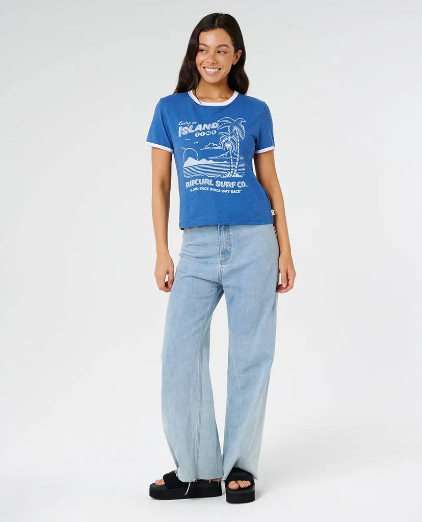Rip Curl Womens Shirt Island Time Slub