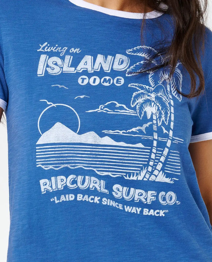 Rip Curl Womens Shirt Island Time Slub