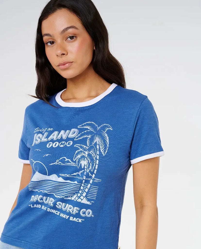 Rip Curl Womens Shirt Island Time Slub