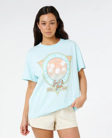 Rip Curl Womens Shirt Beach Club Heritage