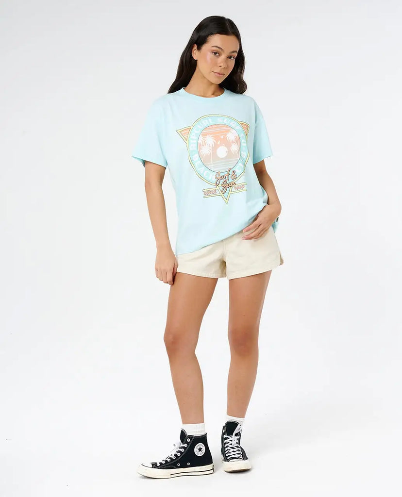 Rip Curl Womens Shirt Beach Club Heritage